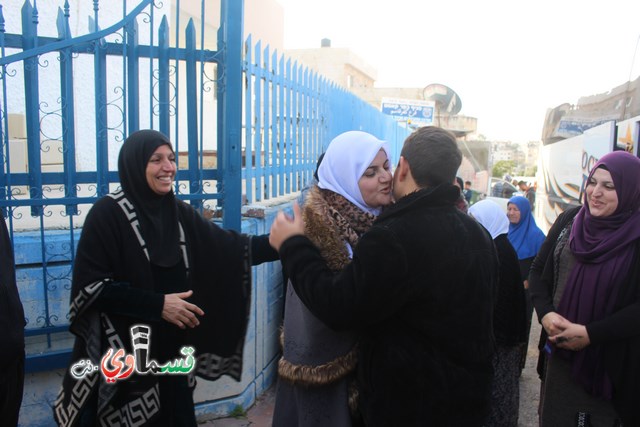  كفرقاسم : فوج الطائرة والثاني من عمرات الشتاء يغادر البلدة الى الديار الحجازية عبر مطار بن جوريون مع الاداري زهير العمشه  ابو الصراط  